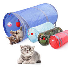 Túnel de Juego plegable para mascota, túnel para gatos y gatitos, juguete a granel, cueva para conejos y perros, Cocina Para el hogar y jardín 2024 - compra barato