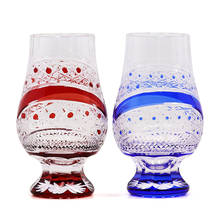 117mm 150ml Japanese hand carved glass water glass whisky wine glass collection gift 2024 - buy cheap