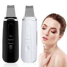 Ultrasonic Ion Skin Scrubber Rechargeable Microdermabrasio Lifting Device Face Peeling Vibration Massager Wrinkles Pore Cleaner 2024 - buy cheap