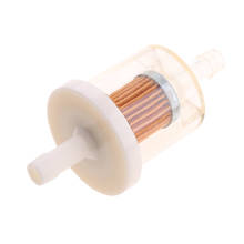 Universal Petrol Inline Fuel Filter LARGE Car Part Fit 7mm Pipes 2024 - buy cheap