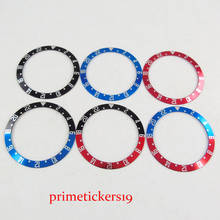 High quality 39.5mm black blue red alloy watch bezel insert fit for 41mm men's watch B14A 2024 - buy cheap