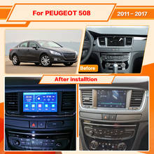64 ГБ для PEUGEOT 508 2011 2012 2013 - 2017 автомобильный стерео Мультимедийный Плеер Android GPS Navi автомобильное аудио радио Carplay PX6 головное устройство 2024 - купить недорого