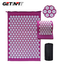 Getinfit-tapete massageador de acupressão, almofada para massagem, ioga, pilates, exercício de unha, alívio de dor corporal 2024 - compre barato