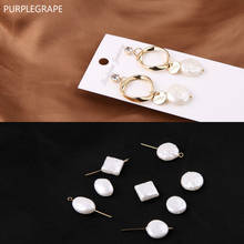 10pcs Beads Earrings DIY Jewelry Accessories Handmade Materials Imitation Pearl Bracelet 2024 - buy cheap
