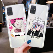 Funda de Anime Hunter X Hunter Killua Zoldyck para Samsung A10, A20, A30, A40, A50, A70, A51, A71, A7, A9, A6, A8 Plus 2018, A21S, S20 Plus Ultra 2024 - compra barato