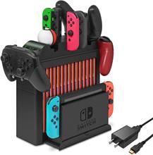 DOBE TNS-19196 For Nintendo Switch Charger Dock Multifunctional For N-Switch Charger Station Kits Poke Ball Charging Dock 2024 - buy cheap
