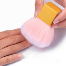Cepillo de limpieza de uñas, herramientas para quitar el polvo, lima de uñas, cuidado de arte, manicura, pedicura, cepillo de limpieza acrílico para el cuidado de las uñas 2024 - compra barato