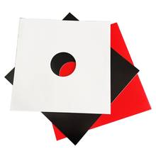 Protectores poliforrados de papel duro antiestáticos para discos de vinilo LP de 7/10/12 pulgadas, protectores interiores con agujero, accesorios para álbumes, 10 Uds. 2024 - compra barato