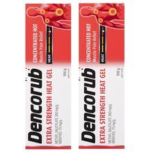 2PACK Australia Dencorub Extra Strength Heat Gel No Odour Arthritis Rheumatism Lumbago Fibrositis Sore Back Muscles Pain Relief 2024 - buy cheap