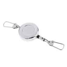 Fly Fishing Tools Zinger Retractor Full Metal Retractable Reel Steel Cord Fly Fishing Tools for Fishing 2024 - buy cheap