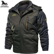 Winter parka men XL-6XL 7XL 8XL 9XL Jackets Mens Plus velvet Thicken Hooded Windbreaker coats men's casual warm jacket coat 828 2024 - buy cheap