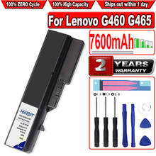 HSABAT 7600mAh Laptop L09M6Y02 L10M6F21 L09S6Y02 L09L6Y02 Battery for Lenovo G460 G465 G470 G475 G560 G565 G570 G575 G770 Z460 2024 - buy cheap