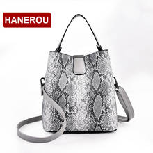 Luxury Handbag Women Designer Tote Bag High Quality PU Ladies Bucket Bag Shoulder Bags Serpentine Small Crossbody Bags For Women 2024 - buy cheap