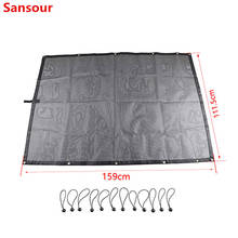 Sansour Car Top Sunshade Cover for Jeep Wrangler 1997-2006 Roof Anti UV Sun Sunshade Protect Net for Jeep Wrangler TJ Accessorie 2024 - buy cheap