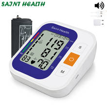 Russian & English Voice & Manual Tonometer Automatic Blood Pressure Monitor Heart Beat Rate Pulse Meter Sphygmomanometers pulsom 2024 - buy cheap