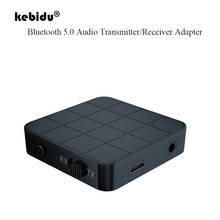 Receptor de transmissor de áudio kn321, 2 em 1, bluetooth 5.0, 3.5mm, adaptador sem fio, dongle de áudio estéreo para tv, carro/alto-falantes domésticos 2024 - compre barato