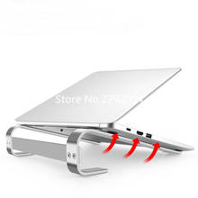 Подставка для ноутбука, алюминиевая настольная подставка для ноутбука, портативная охлаждающая подставка для ноутбука 2024 - купить недорого