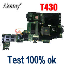Placa base de ordenador portátil, para LENOVO ThinkPad T430, T430I, SLJ8A, N13P-NS1-A1, 04W3684, NZM4H-7 2024 - compra barato