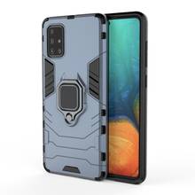 Bracket Ring Holder Phone Case for Samsung Galaxy M40S A51 case iron Stand Hard Hybrid Cover For Galaxy A71 a51 Fundas 2024 - buy cheap