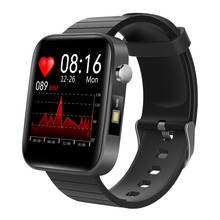 Reloj inteligente de lujo con Bluetooth, alerta de llamada, pulsera deportiva con Prueba de Temperatura corporal, recordatorio de mensajes, manos libres para teléfonos Android y Apple 2024 - compra barato