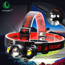 Rechargeable Portable XPE COB Headlamps 4 Modes Use 18650 Battery Head Flashlight Handband Lights Zoom Mini Fishing Headlights 2024 - buy cheap
