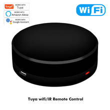 Tuya Smart Home Wi-Fi IR Controller for Air conditioner AR AC / TV Box Smart IR WiFi Voice control Work with Alexa Google Home 2024 - buy cheap