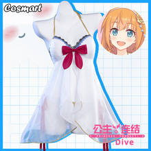 Anime Princess Connect Re:Dive Eustiana Von Astraea Swimsuit Summer Sweet suit Cosplay Costume Halloween Suit For Women Outfit N 2024 - buy cheap