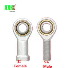 SI5 6 8 10 12 14 16 18 20 22 25 TK metric male left, female  right hand thread rod end Joint bearing  arbre et roulement    2024 - buy cheap