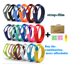 TPU Silicone Wrist Strap for Mi Band 4 3 Sports Quick Release WatchBand Adjustable Wristband Replacement Strap 2024 - buy cheap