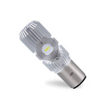 Faro led doble ojo ahorro de energía bombilla de coche lámpara eléctrica motocicleta BA20D H6 interfaz 2024 - compra barato