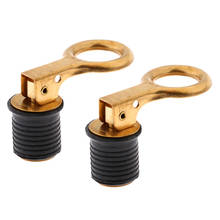 2 Pieces Boat Drain Bung, Drain Plug To Suit 24MM Hole / Boat Chandlery / Boat / Dinghy (Brass) 2024 - buy cheap