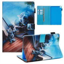 Smart PU Leather Printed Cover For Samsung Galaxy Tab A 8.0 2019 Case Tablet Cover Funda For Galaxy Tab A 8.0 2019 SM-T290 T295 2024 - buy cheap