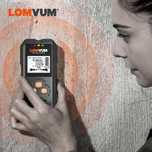 LOMVUM Metal Detector Wire Finder Digital Wall Scanner Wiring Wood AC Voltage Live Handheld LCD Screen Stud Finder Tester Home 2024 - buy cheap