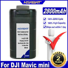 HSABAT Mavic Mini 2800mAh High Capacity Battery for DJI Mavic Mini Intelligent Flight Batteries 2024 - buy cheap