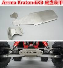 Steel Bumper and Chassis Protection Plate Set for 1/8 Arrma Kraton EXB 2024 - buy cheap