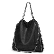 Большие женские сумки-тоуты, новая складная сумка на цепочке, модная сумка через плечо 01-SB-xkzdlt 2024 - купить недорого