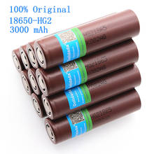 Nova dolidada 100% original 18650 bateria hg2 3000 mah 3,7 v bateria recarregável para hg2 18650 bateria de lítio 3000 mah 2024 - compre barato