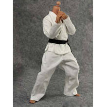 Uniforme de Judo a escala 1/6, conjunto completo de accesorios de ropa para 12 pulgadas, figura de acción masculina 2024 - compra barato