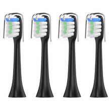 Cabezales de repuesto para cepillo de dientes eléctrico automático, cabezales de repuesto para Soocas sónicas x1 X3, para xiaomi Mijia, 4 Uds. 2024 - compra barato