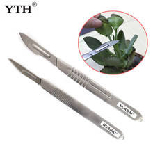 23# 11# Stainless Steel Handle Scalpel Blade Disposable Blade Multi-purpose Knife Cutting Electronics PCB Repair Tools Scalpel 2024 - buy cheap