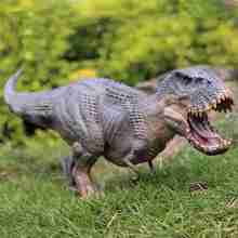 Модель динозавра тираннозавра Рекс, игрушка, открытый рот, модель динозавра, животное, украшение, фигурки героев, игрушки для детей, подарок 2024 - купить недорого