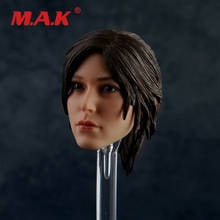 1/6 Scale Jill Head Craved with Hard Hair Model Female Head Sculpt  For 12‘’ Action Figure Body Accessories 2024 - buy cheap