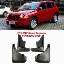 Protetores para-lama de carro jeep compass 2006 2007 2008 2009 2010 para-lamas 2024 - compre barato