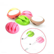 Clip Cable Bobbin Winder clamp protector Earphone Ties Organizer Wire Cord Fixer Holder Data line Tidy Collation Management 2024 - buy cheap