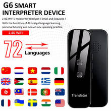 Portable Smart Voice Speech Translator Two-Way Real Time 70 Multi-Language Translation For Learning Travelling Business Meeting 2024 - buy cheap