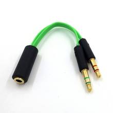 Earphone Audio Cable Headphone Transducer Combo Adapter Splitter Headset Microphone for Razer Computers 2024 - buy cheap