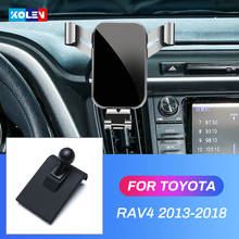 Suporte automotivo de celular para toyota rav4, suporte de celular com clipe para saída de ar, 2013, 2014, 2015, 2016, 2017 2024 - compre barato