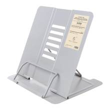 Portable Metal Adjustable Reading Book Holder Support Document Shelf Bookstand C5AE 2024 - buy cheap