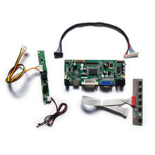 Kit de controle de placa, compatível com lm185wh2/hm185wx1/ht185wx1 vga dvi 60hz wlde matrix 1366*768 lvds 30 pinos m. nt68676 2024 - compre barato