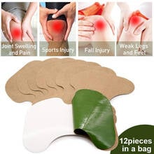 12pcs Knee Rheumatoid Arthritis Patch Knee Joint Pain Relief Wormwood Paster Without Box 2024 - buy cheap